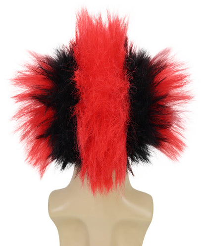 Wigs2you H-7038  大人用 メンズ ロストリーダー ストレートスパイク フルウィッグ マルチカラー 12インチ 合成繊維 ハロウィンやステージパフォーマンスに