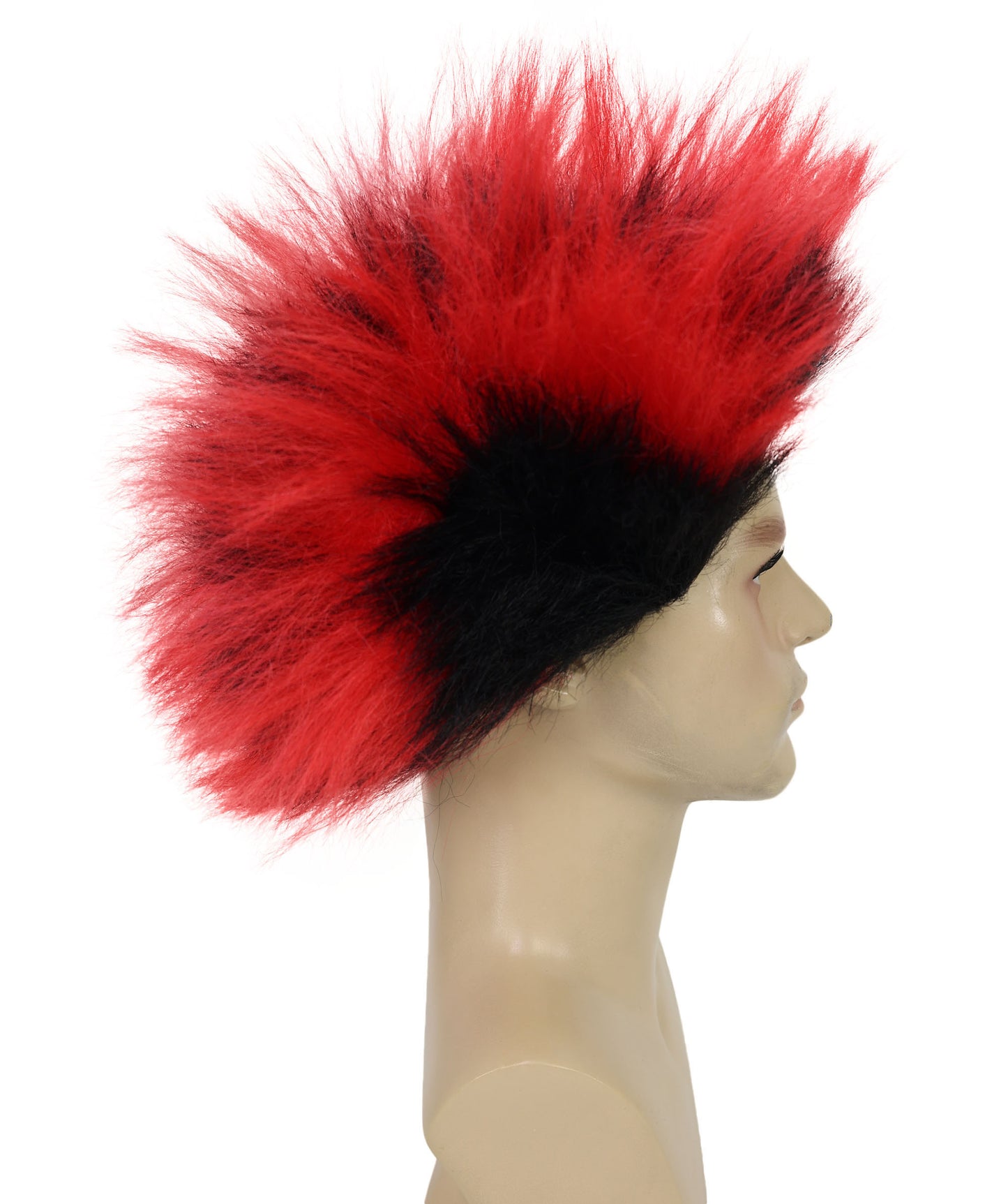 Wigs2you H-7038  大人用 メンズ ロストリーダー ストレートスパイク フルウィッグ マルチカラー 12インチ 合成繊維 ハロウィンやステージパフォーマンスに