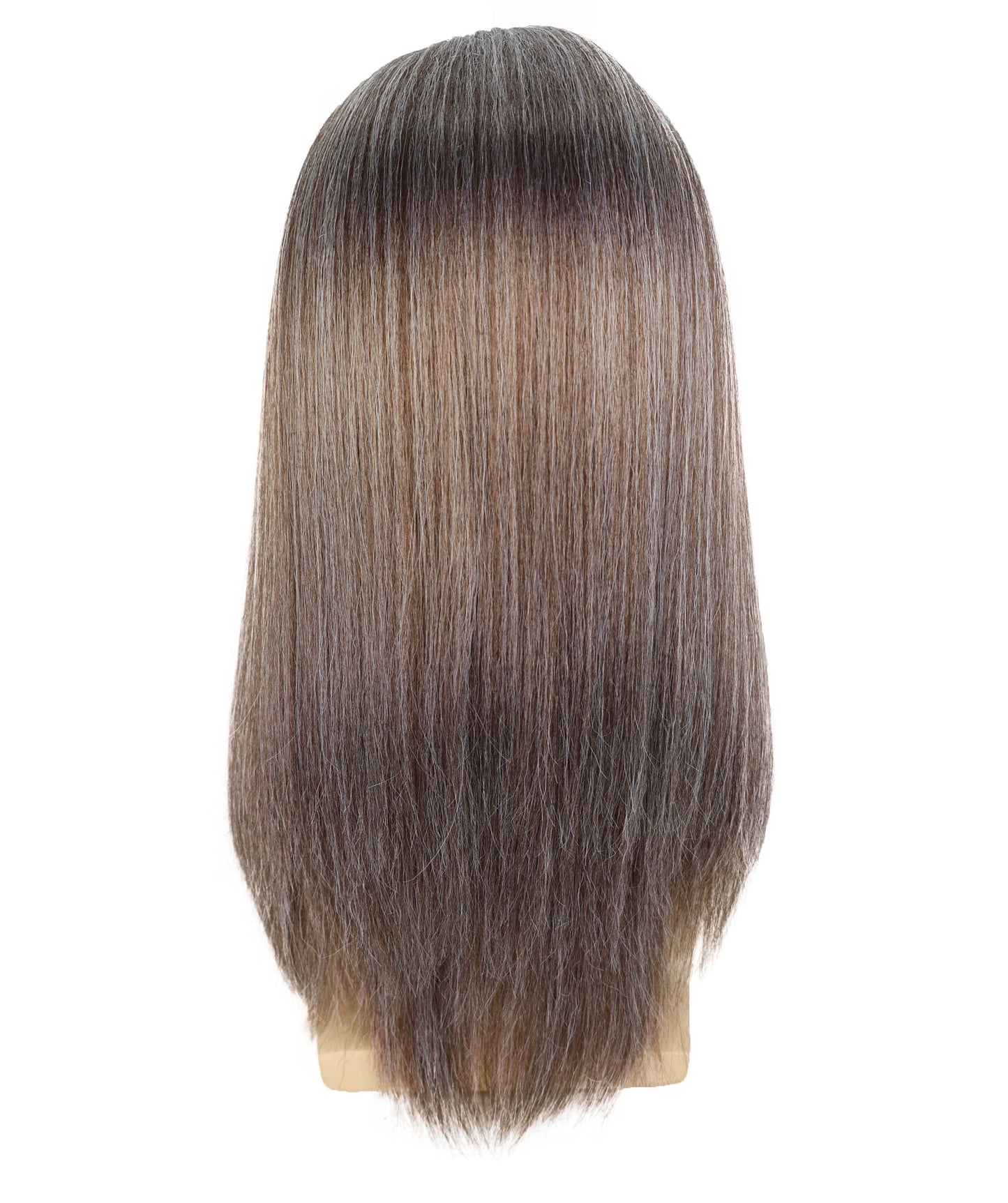 Wigs2you H-7040  大人用メンズ デラックスロングフルウィッグ ひげ＆口ひげ付き アッシュブラウン 17インチ 合成繊維 バイキングコスプレ、ハロウィン、コスチュームイベントに最適