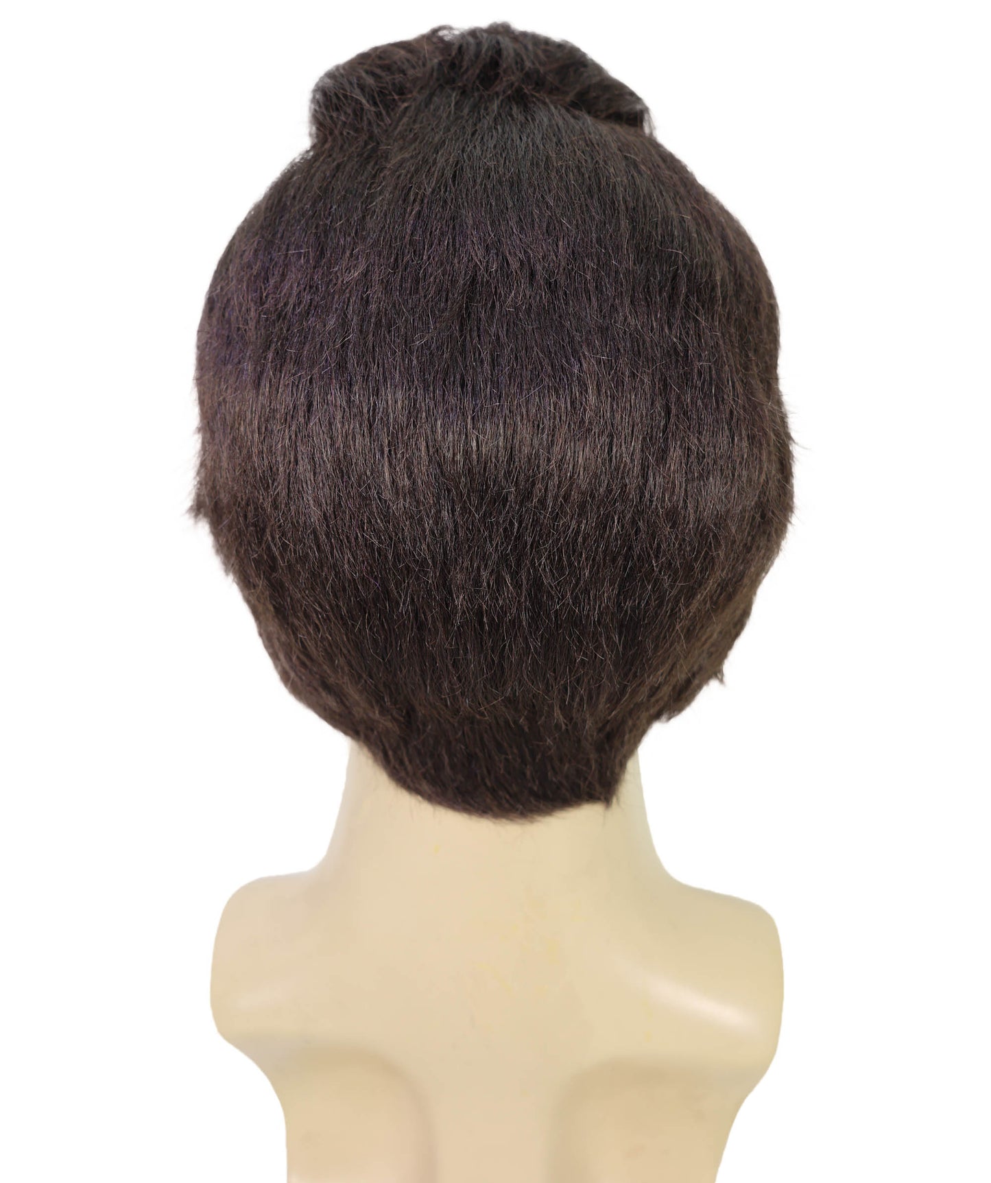 Wigs2you H-7046 大人用メンズ ボリュームたっぷり 探偵風 フルウィッグ ブラウン 合成繊維 レトロパーティーやコスチュームイベントに最適