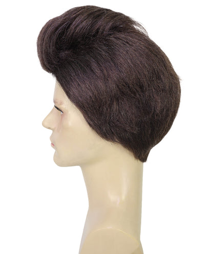 Wigs2you H-7046 大人用メンズ ボリュームたっぷり 探偵風 フルウィッグ ブラウン 合成繊維 レトロパーティーやコスチュームイベントに最適