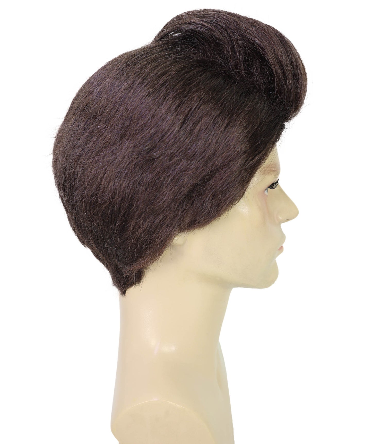 Wigs2you H-7046 大人用メンズ ボリュームたっぷり 探偵風 フルウィッグ ブラウン 合成繊維 レトロパーティーやコスチュームイベントに最適