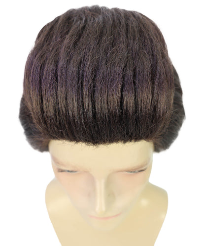 Wigs2you H-7046 大人用メンズ ボリュームたっぷり 探偵風 フルウィッグ ブラウン 合成繊維 レトロパーティーやコスチュームイベントに最適