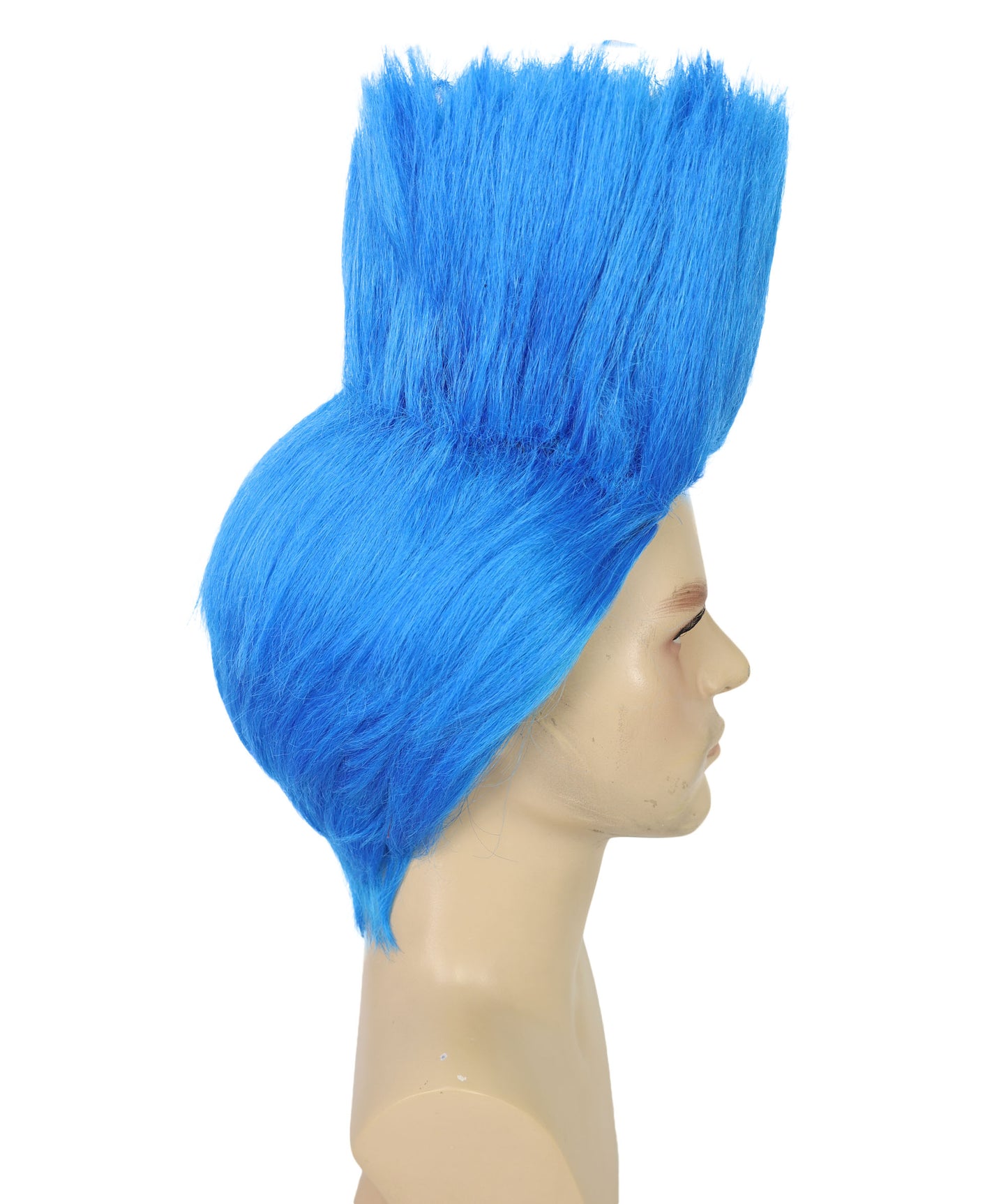 Wigs2you H-7049  大人用メンズショートストレートフルウィッグ ブルー 合成繊維 コスチューム、パーティー、テーマイベントに最適