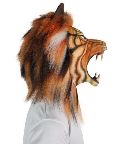 Wigs2you  H-7051  大人用ユニセックス 毛皮タイガー フルウィッグ マスク付き 合成繊維 ハロウィン・ジャングルコスプレ用
