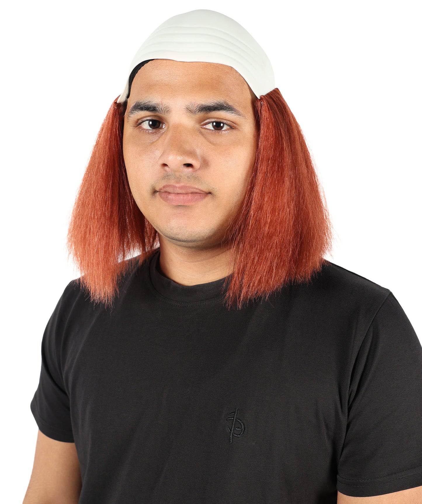 Wigs2you H-7055 大人用ハゲ デラックス シリーボーイ フルウィッグ オーバーン 合成繊維 ハロウィン、コスプレ、パーティー、舞台、ロールプレイ用