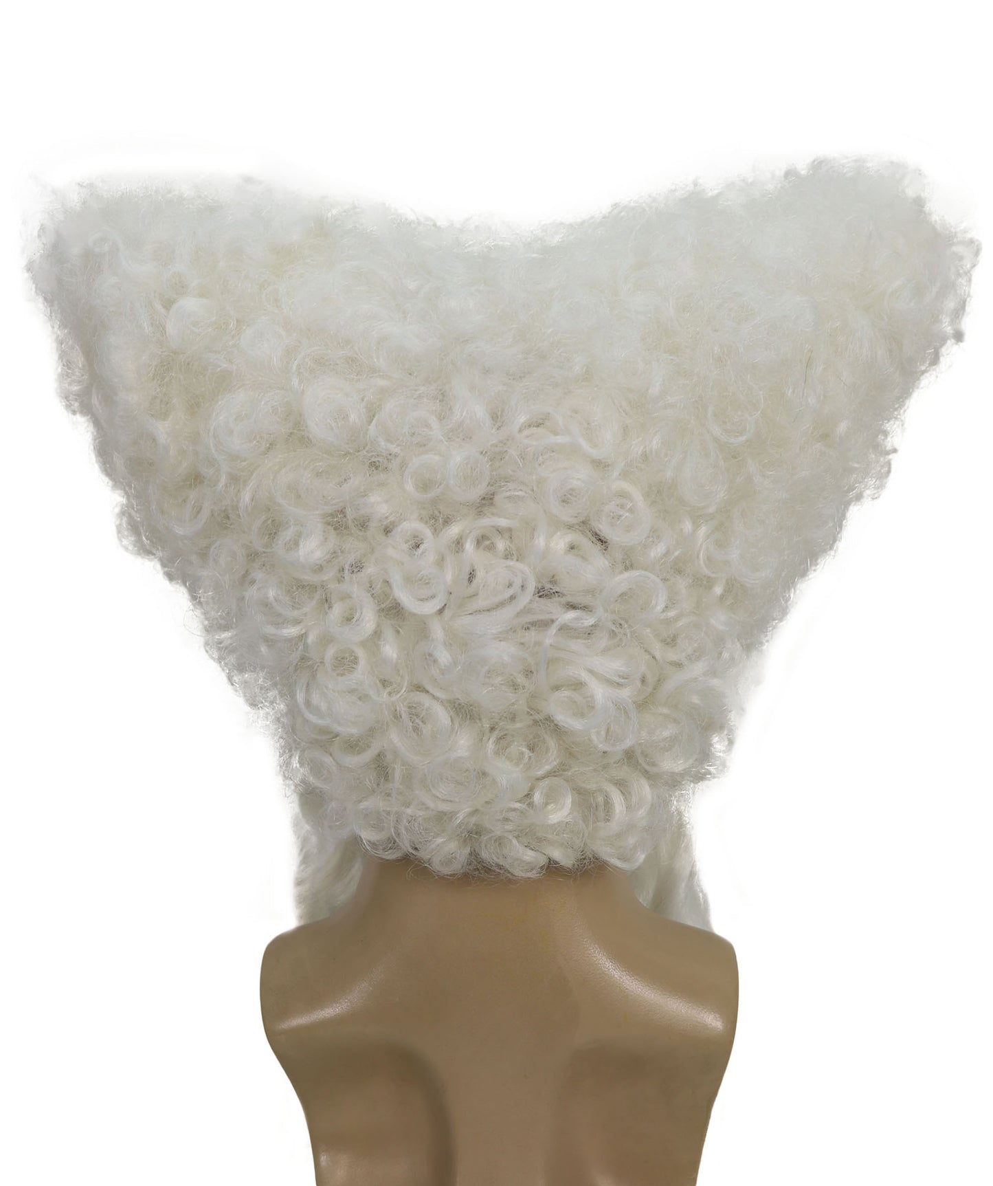 Wigs2you H-7056  大人用メンズ コロニアル ジェントルマン フルウィッグ ホワイト カーリー 合成繊維 ハロウィン、コスプレ、舞台、ロールプレイ用