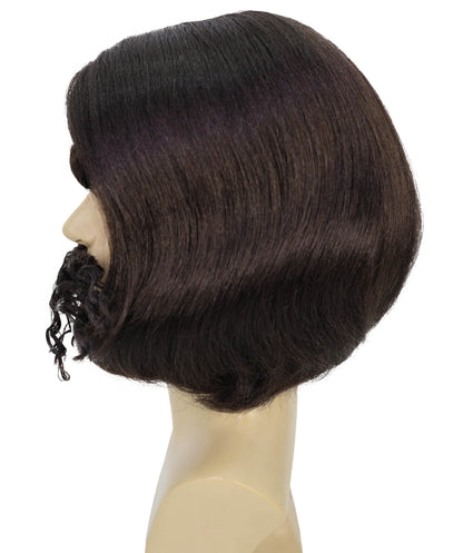 Wigs2you H-7058  大人用男性用ウィッグ（マジシャン風） ひげ・口ひげ・眉毛付き 合成繊維 ステージ・仮装パーティー用
