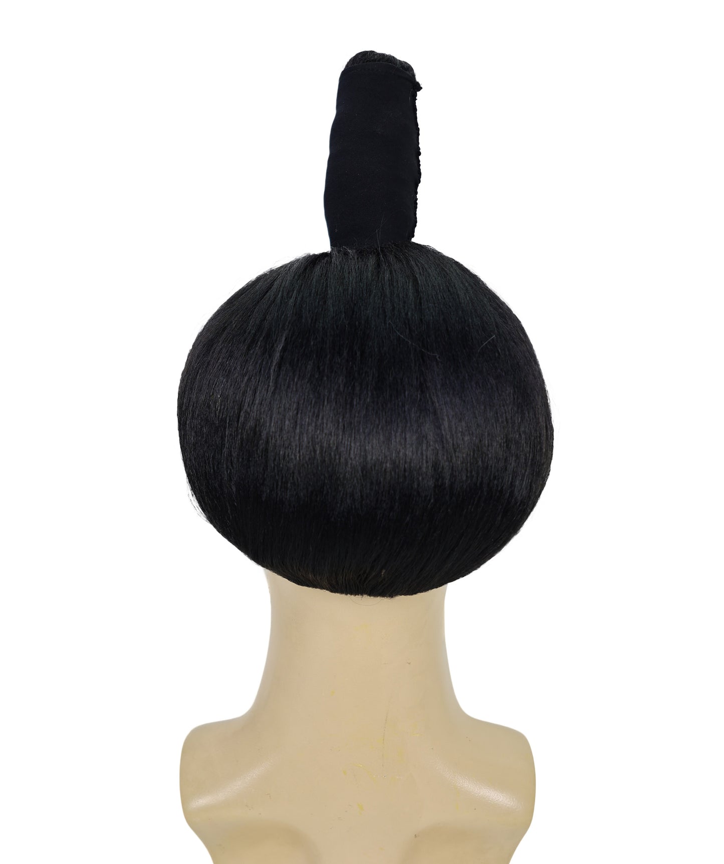 Wigs2you H-7061  大人用男性用相撲取りフルウィッグ（ちょんまげ付き）合成繊維製。日本の武士のコスプレ、ハロウィン、コスチュームイベントに最適。