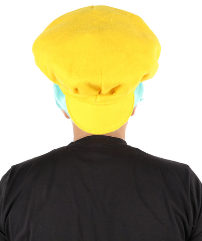 Wigs2you H-7066 大人用メンズショートブルーレイクフルウィッグ ソフト合成繊維 アニメ、舞台公演、コスチュームイベントに最適