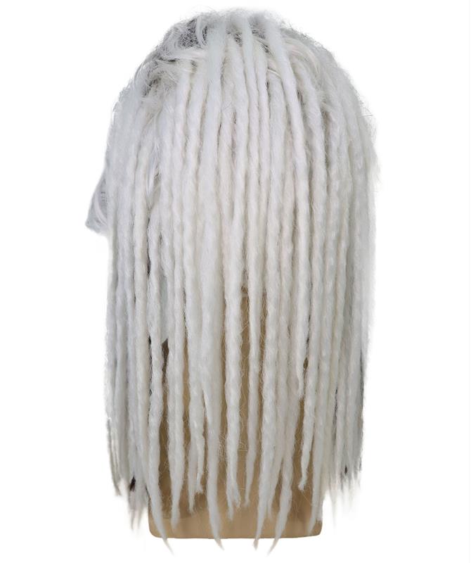 Wigs2you H-7070 大人用 メンズ シーモナーク デラックス フルウィッグ ひげ付き ホワイト＆ブラウン 合成繊維 ハロウィン、コスプレ、パーティー、ステージ用