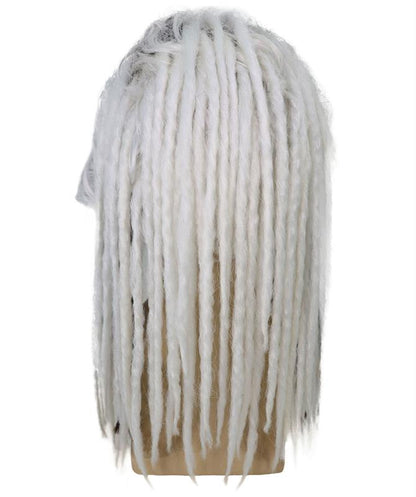 Wigs2you H-7070 大人用 メンズ シーモナーク デラックス フルウィッグ ひげ付き ホワイト＆ブラウン 合成繊維 ハロウィン、コスプレ、パーティー、ステージ用