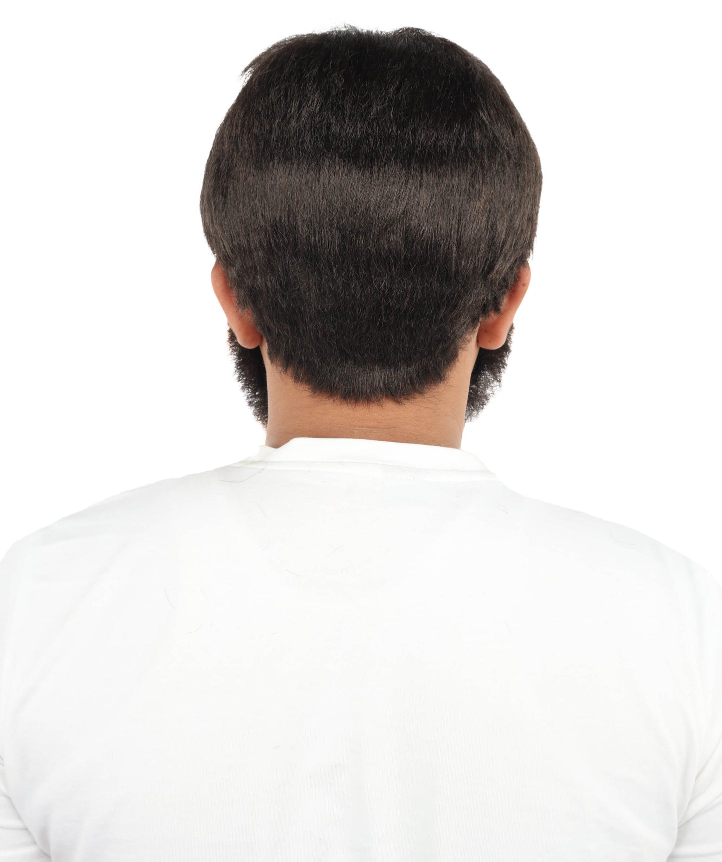 Wigs2you H-7100 大人男性用スコットランド人俳優風ウィッグ、あごひげ、口ひげセット｜ダークブラウンウィッグ｜ステージ、コスプレ、イベントに最適なサイズ調整可能