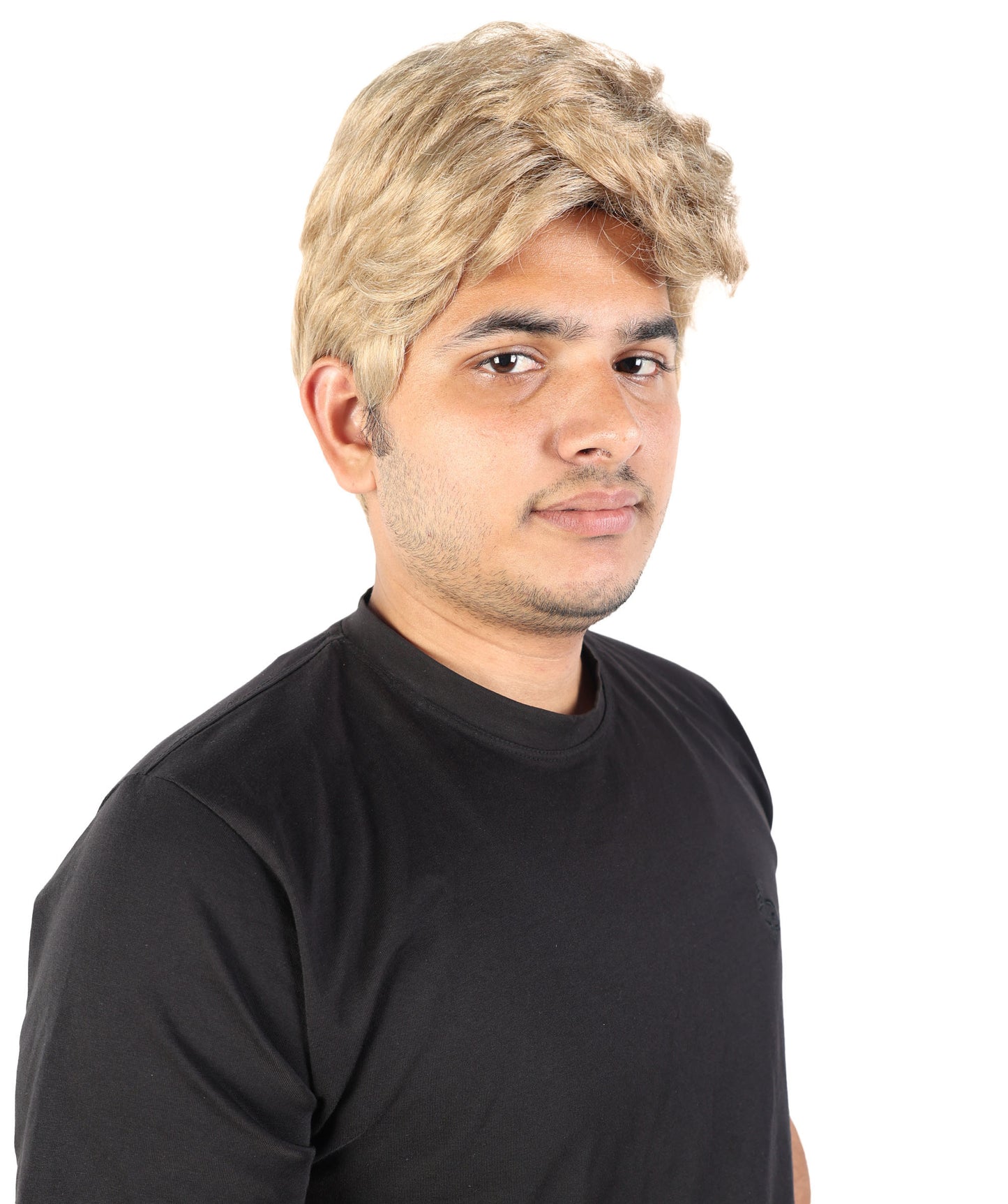 Wigs2you H-7105大人男性用エリートスタイルタスクフォースリーダーウィッグ｜サンディアッシュブロンドのタクティカルコスプレウィッグ（調節可能なキャップ付き）、ハロウィンやコンベンションに最適