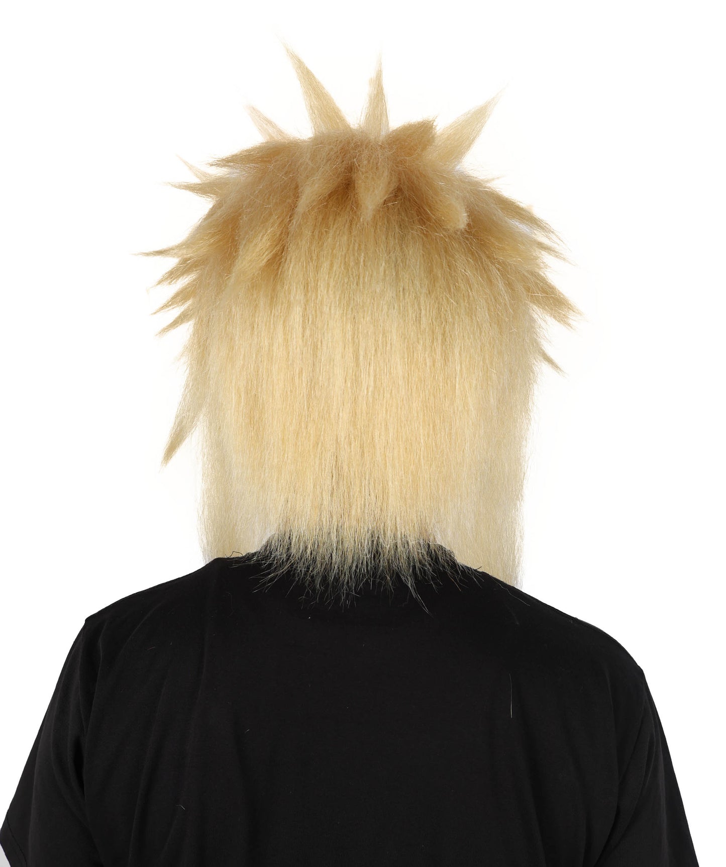 Wigs2you H-7112 大人男性用アニメ風ブロンドふわふわコスプレウィッグ｜ハロウィン、カーニバル、ロールプレイパーティーに最適なスパイクレイヤードヘアピース