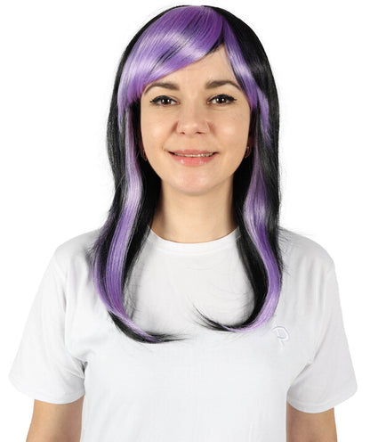 Wigs2you H-7132 女性用ミステリアスマルチカラーストレートウィッグ｜ハロウィン＆コスプレウィッグ｜難燃性合成繊維