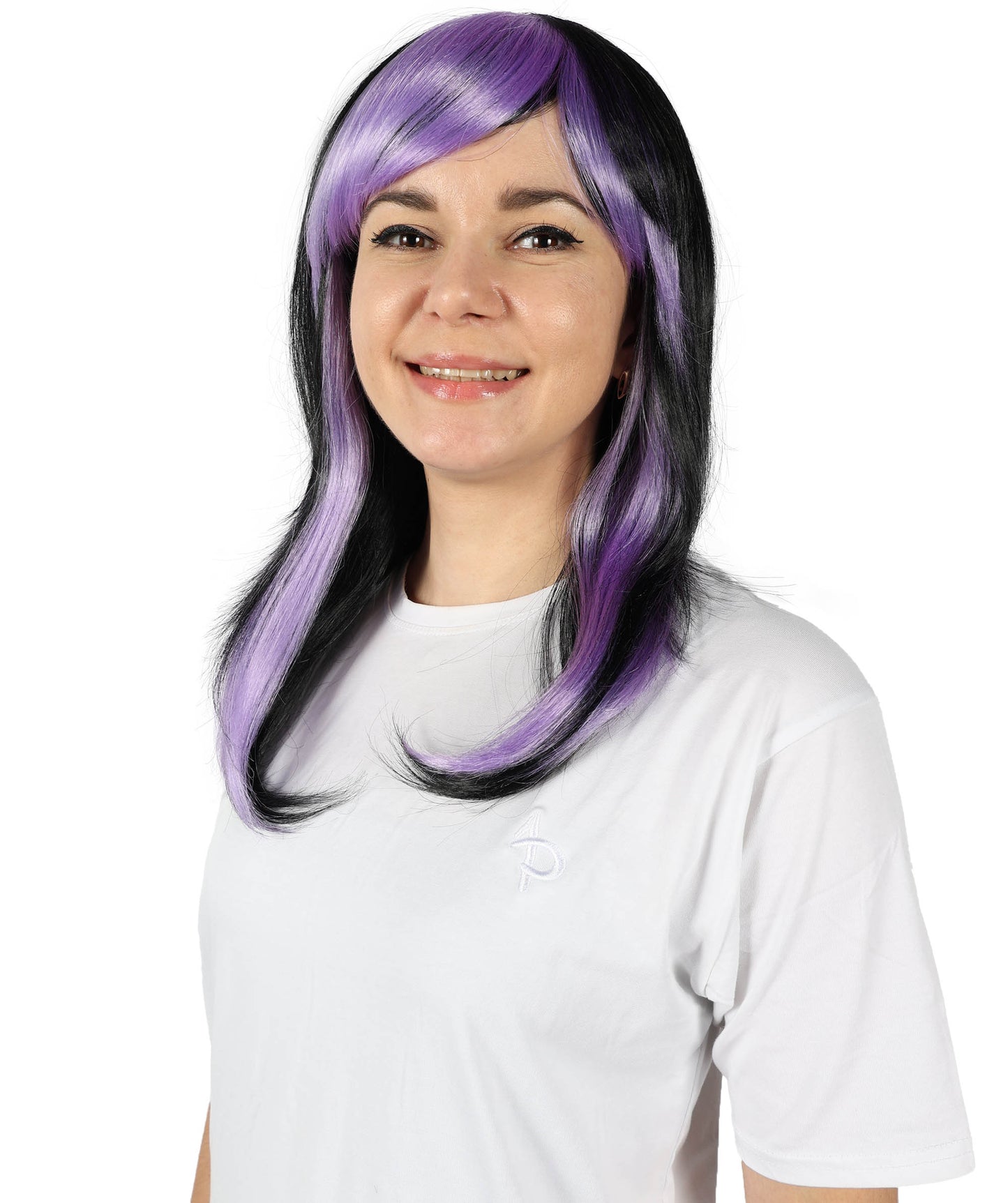 Wigs2you H-7132 女性用ミステリアスマルチカラーストレートウィッグ｜ハロウィン＆コスプレウィッグ｜難燃性合成繊維