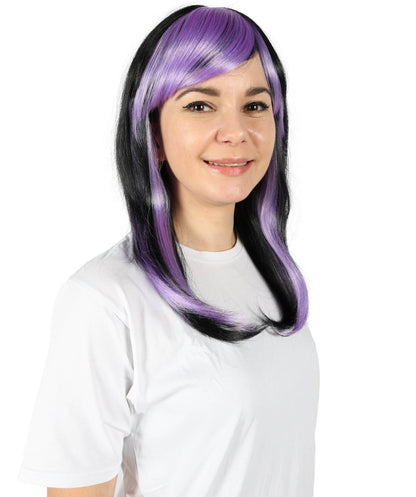 Wigs2you H-7132 女性用ミステリアスマルチカラーストレートウィッグ｜ハロウィン＆コスプレウィッグ｜難燃性合成繊維