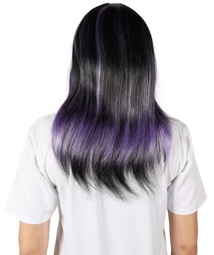 Wigs2you H-7132 女性用ミステリアスマルチカラーストレートウィッグ｜ハロウィン＆コスプレウィッグ｜難燃性合成繊維