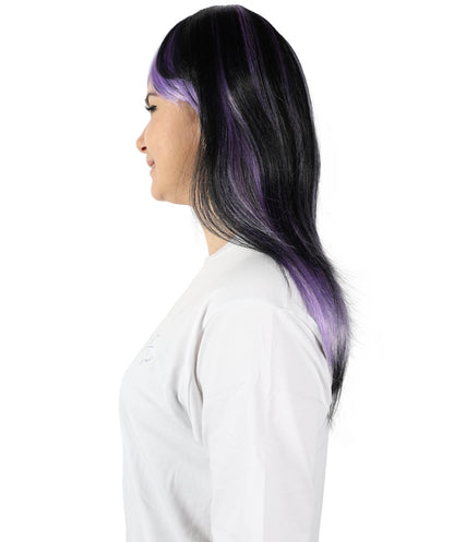 Wigs2you H-7132 女性用ミステリアスマルチカラーストレートウィッグ｜ハロウィン＆コスプレウィッグ｜難燃性合成繊維