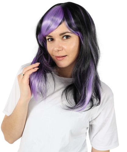 Wigs2you H-7132 女性用ミステリアスマルチカラーストレートウィッグ｜ハロウィン＆コスプレウィッグ｜難燃性合成繊維