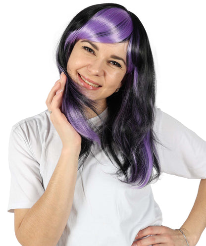 Wigs2you H-7132 女性用ミステリアスマルチカラーストレートウィッグ｜ハロウィン＆コスプレウィッグ｜難燃性合成繊維