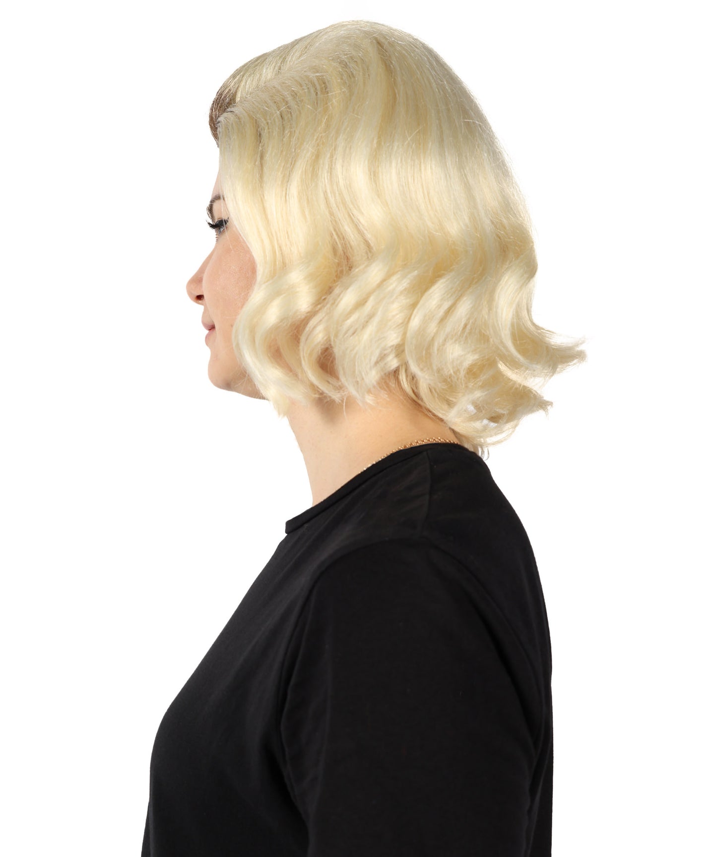Wigs2you H-7141 女性向け映画キャラクター風ショートウェーブマルチカラーウィッグ｜ハロウィン＆コスプレウィッグ｜難燃性合成繊維、