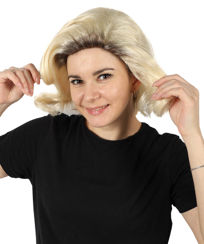 Wigs2you H-7141 女性向け映画キャラクター風ショートウェーブマルチカラーウィッグ｜ハロウィン＆コスプレウィッグ｜難燃性合成繊維、