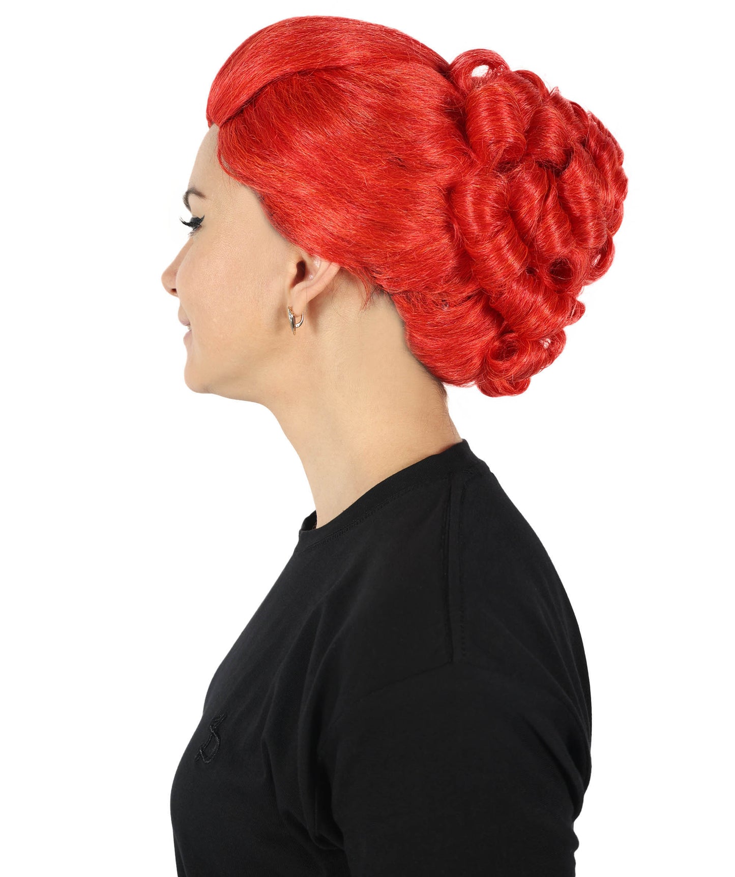 Wigs2you H-7144 女性用フェイスブロッサムスワールアップドレッドウィッグ｜合成繊維製スタイリングウィッグ｜プロム、結婚式、豪華なイベント、教会、普段使い、母の日に最適、