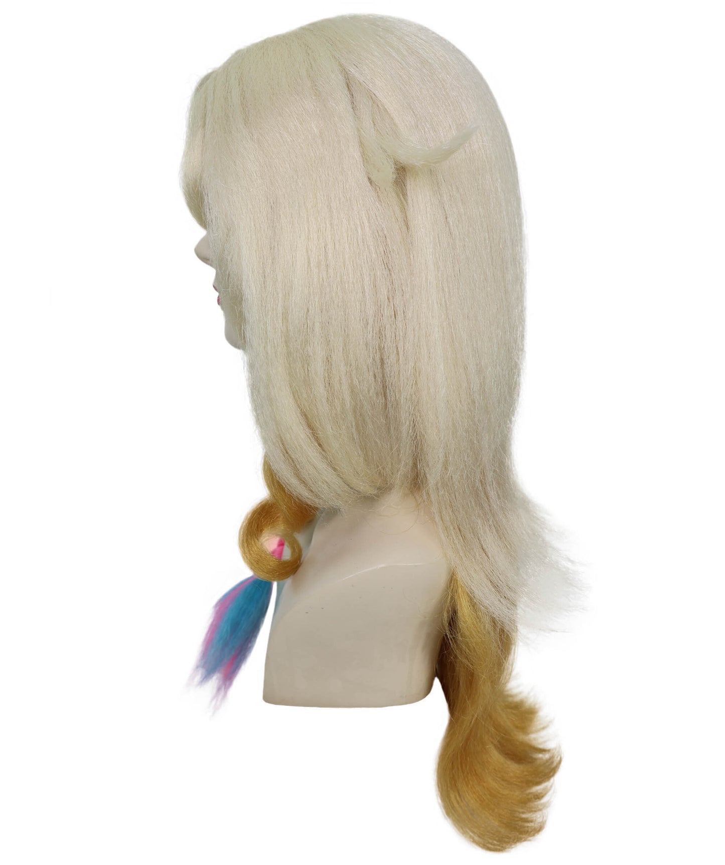 Wigs2you H-7145 女性用 原神 シロネン ナトラン マルチカラー ウィッグ | 長さ60cm ミックスカラー合成ウィッグ 調節可能なキャップでしっかりフィット | パーティーやハロウィンに最適、