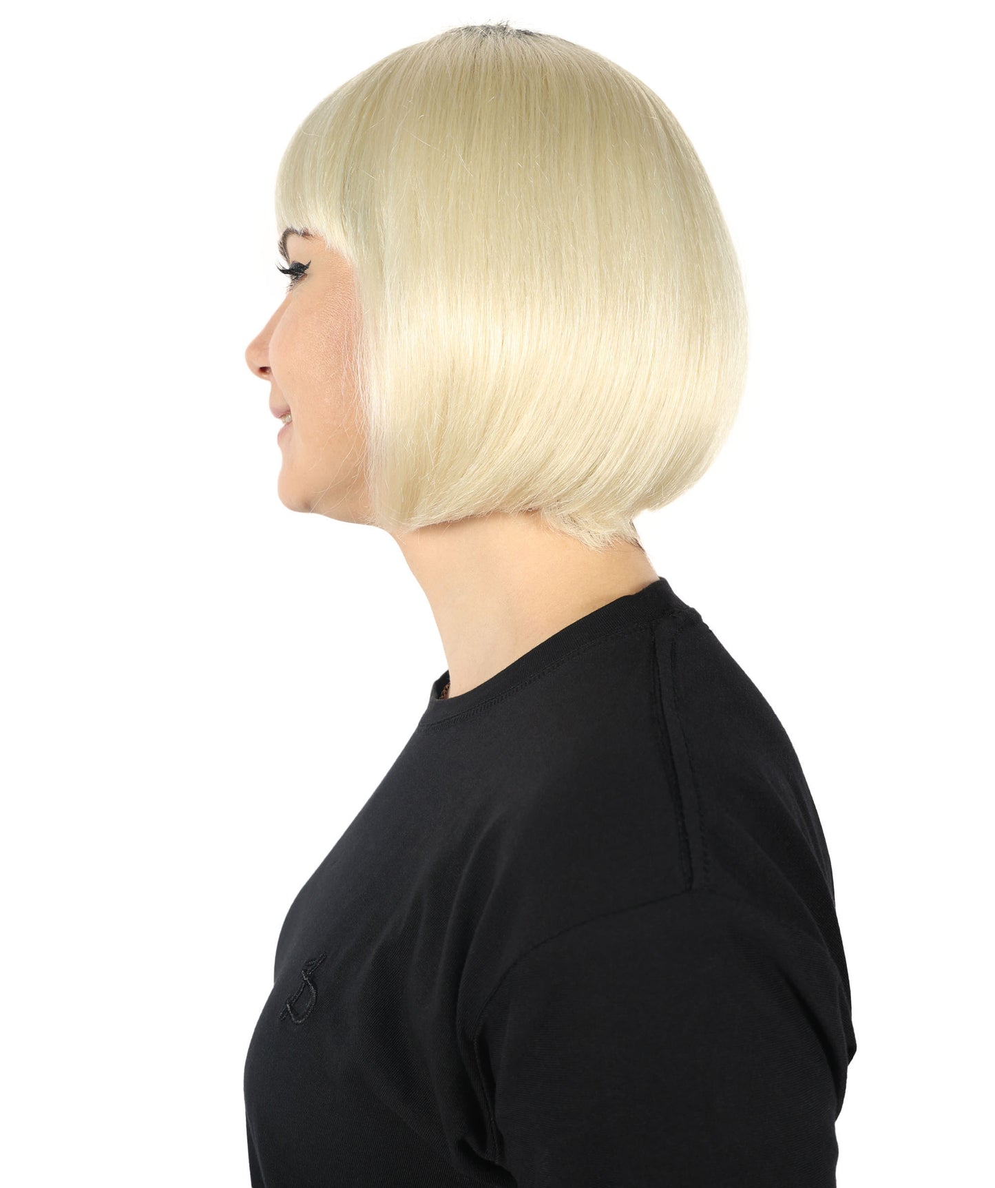 Wigs2you H-7146 女性用CDチェンジャーカーラジオ – 毎日のドライブやロードトリップに最適なブロンドウィッグ、快適でしっかりフィットする調節可能なキャップ、プレミアムな通気性のあるキャップレスキャップ、