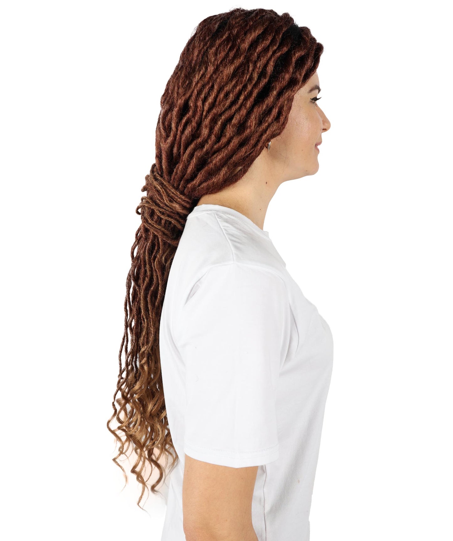 Wigs2you H-7147 女性用クロエ・ベイリー ブレイド ブラウン ウィッグ4 – パフォーマンスや普段使いに最適なプレミアムコスプレウィッグ、