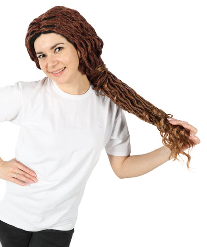 Wigs2you H-7147 女性用クロエ・ベイリー ブレイド ブラウン ウィッグ4 – パフォーマンスや普段使いに最適なプレミアムコスプレウィッグ、