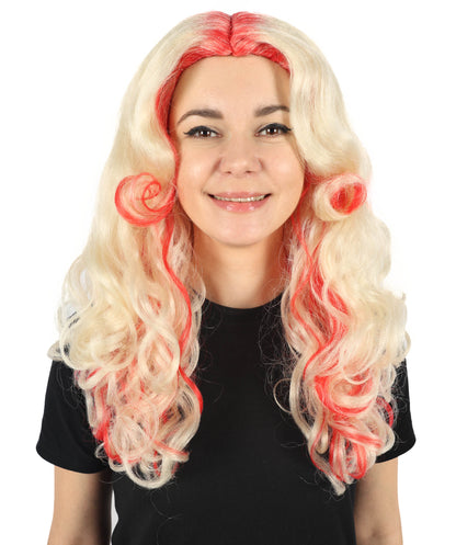 Wigs2you H-7148 女性用リークサフォックスマルチウィッグ – あらゆるシーンに対応するスタイリッシュで快適なコスプレウィッグ。プレミアムな通気性のあるキャップレスキャップと難燃性合成繊維ヘアを使用。