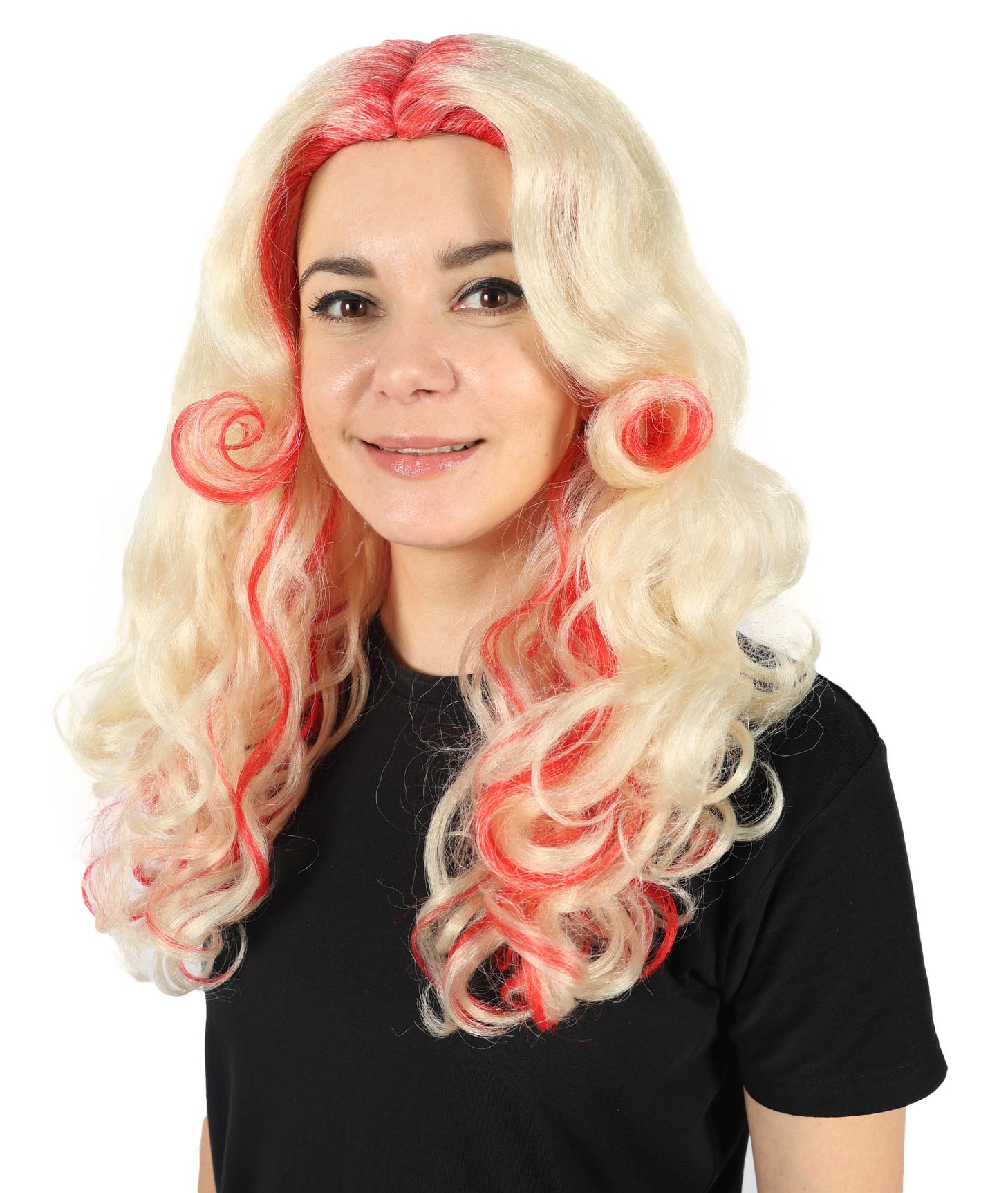 Wigs2you H-7148 女性用リークサフォックスマルチウィッグ – あらゆるシーンに対応するスタイリッシュで快適なコスプレウィッグ。プレミアムな通気性のあるキャップレスキャップと難燃性合成繊維ヘアを使用。