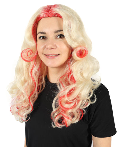 Wigs2you H-7148 女性用リークサフォックスマルチウィッグ – あらゆるシーンに対応するスタイリッシュで快適なコスプレウィッグ。プレミアムな通気性のあるキャップレスキャップと難燃性合成繊維ヘアを使用。