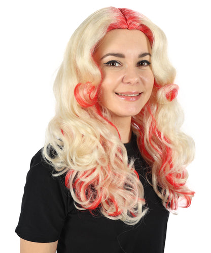 Wigs2you H-7148 女性用リークサフォックスマルチウィッグ – あらゆるシーンに対応するスタイリッシュで快適なコスプレウィッグ。プレミアムな通気性のあるキャップレスキャップと難燃性合成繊維ヘアを使用。