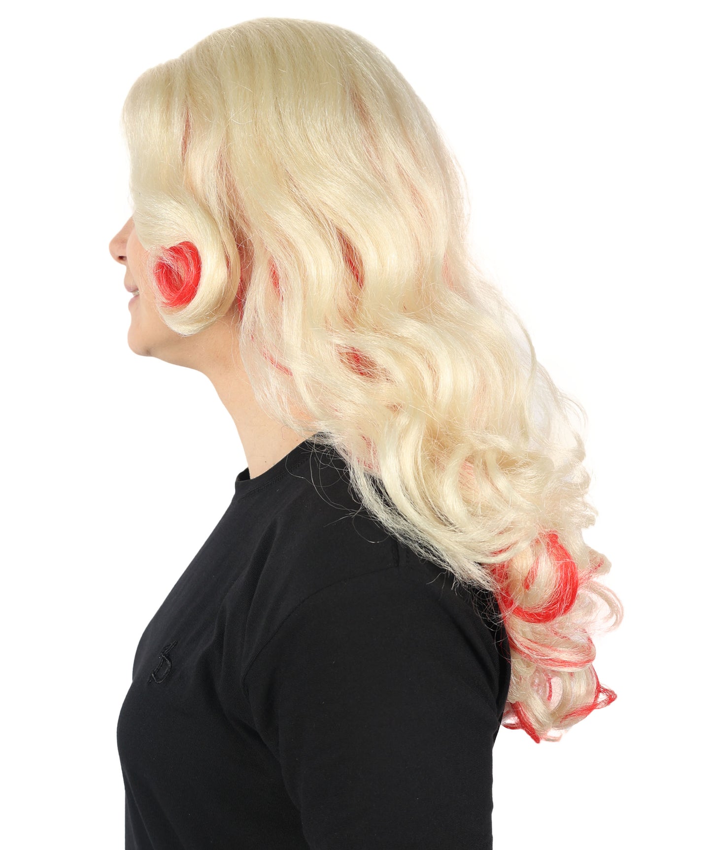 Wigs2you H-7148 女性用リークサフォックスマルチウィッグ – あらゆるシーンに対応するスタイリッシュで快適なコスプレウィッグ。プレミアムな通気性のあるキャップレスキャップと難燃性合成繊維ヘアを使用。