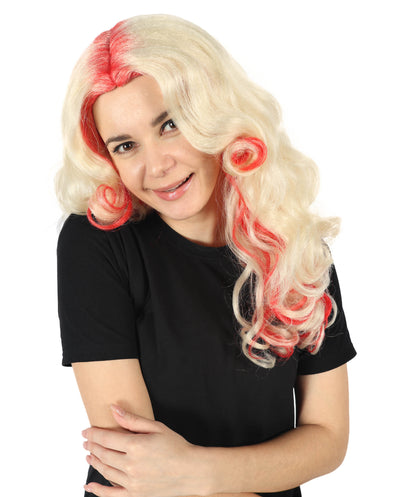 Wigs2you H-7148 女性用リークサフォックスマルチウィッグ – あらゆるシーンに対応するスタイリッシュで快適なコスプレウィッグ。プレミアムな通気性のあるキャップレスキャップと難燃性合成繊維ヘアを使用。