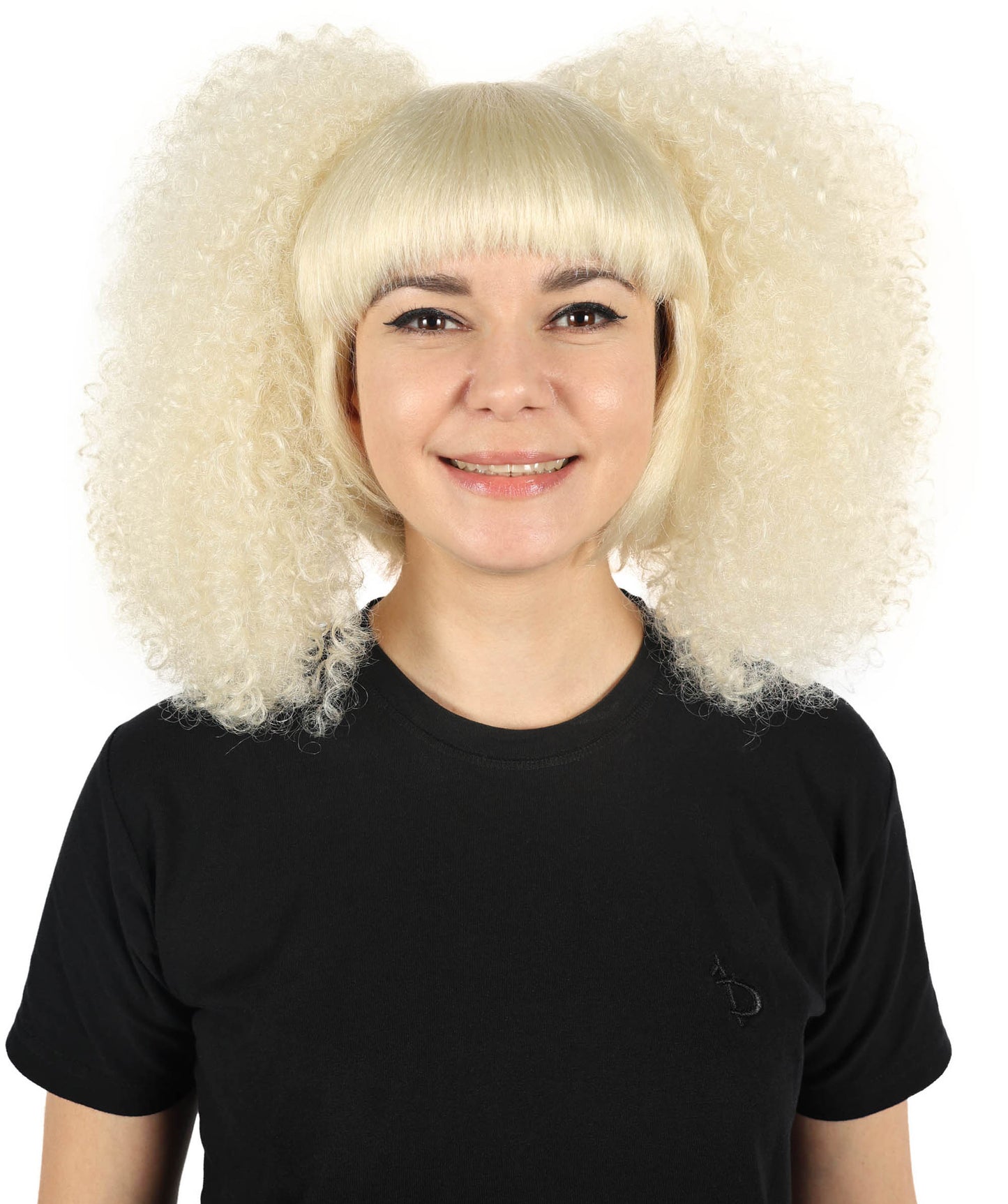 Wigs2you H-7149 コスプレウィッグ レディース ロング カール ライトブロンド フルウィッグ ボリュームスタイル 耐熱ファイバー キャップレス 通気性 パーティー ハロウィン 仮装 イベント