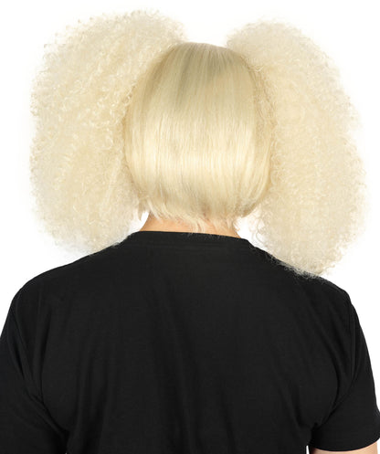 Wigs2you H-7149 コスプレウィッグ レディース ロング カール ライトブロンド フルウィッグ ボリュームスタイル 耐熱ファイバー キャップレス 通気性 パーティー ハロウィン 仮装 イベント