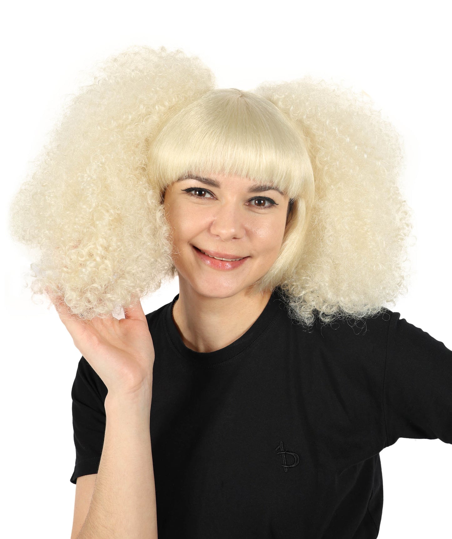 Wigs2you H-7149 コスプレウィッグ レディース ロング カール ライトブロンド フルウィッグ ボリュームスタイル 耐熱ファイバー キャップレス 通気性 パーティー ハロウィン 仮装 イベント