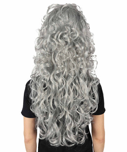 Wigs2you H-7151 コスプレウィッグ レディース グレー ビーハイブウィッグ フルウィッグ レトロスタイル 耐熱ファイバー ヴィンテージ風 ボリュームヘア ハロウィン 仮装 テーマパーティー イベント