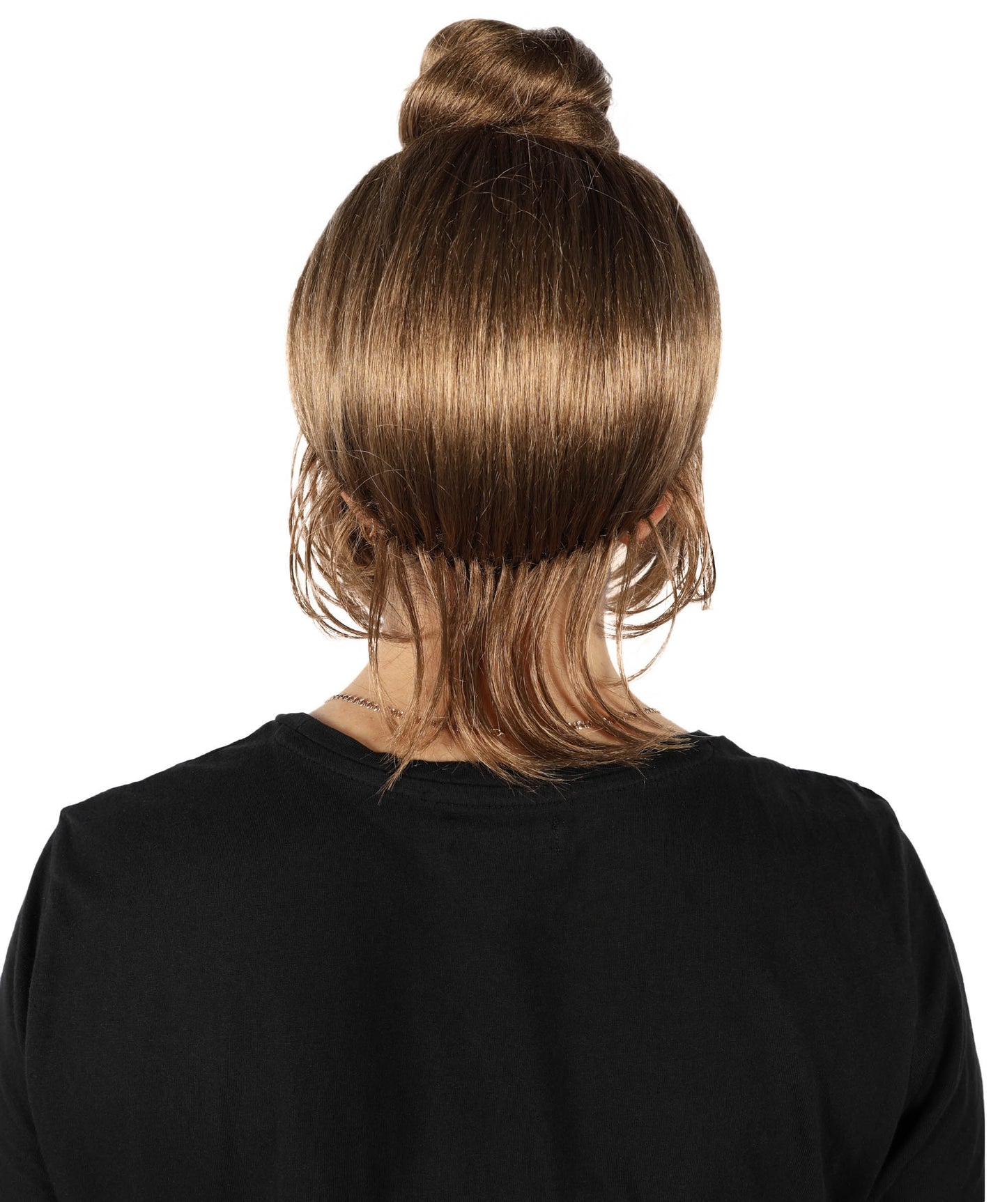 Wigs2you H-7153コスプレウィッグ レディース ブラウン ゴシック風 ヴィクトリアン風 フルウィッグ まとめ髪 シニヨン 前髪付き 耐熱ファイバー クラシックスタイル ハロウィン 仮装 舞台 イベント