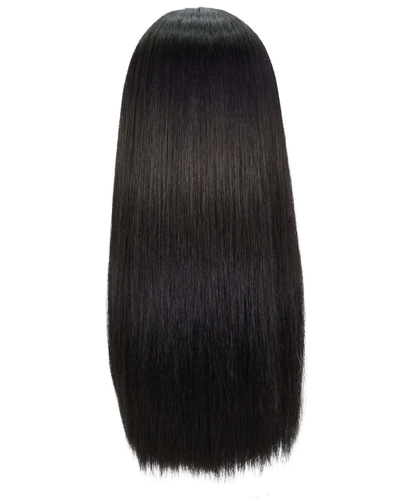Wigs2you H-7156 コスプレウィッグ レディース ブラック＆ピンク ツートンカラー ロング ストレート フルウィッグ 耐熱ファイバー アニメ風 ハロウィン 仮装 イベント パーティー