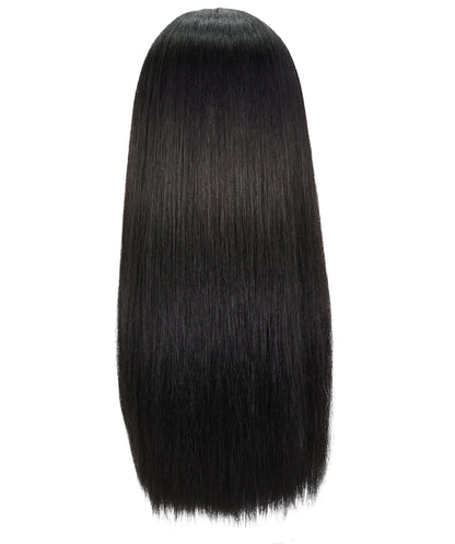 Wigs2you H-7156 コスプレウィッグ レディース ブラック＆ピンク ツートンカラー ロング ストレート フルウィッグ 耐熱ファイバー アニメ風 ハロウィン 仮装 イベント パーティー