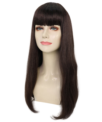 Wigs2you H-7165レディース ロングストレートウィッグ 前髪付き | 難燃性 合成繊維 フルウィッグ | マルチカラー コスプレ・ハロウィン・イベント・普段使い用