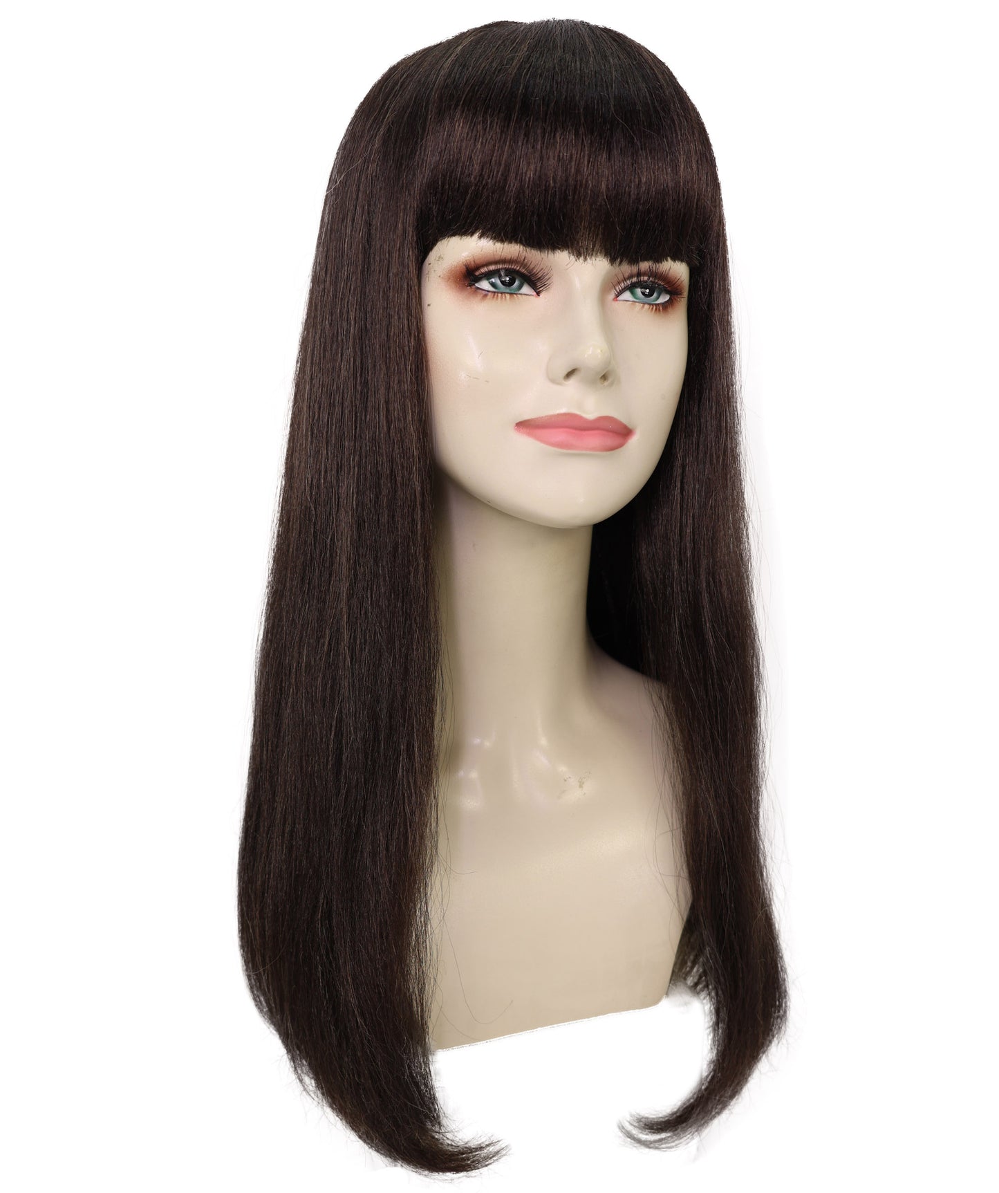 Wigs2you H-7165レディース ロングストレートウィッグ 前髪付き | 難燃性 合成繊維 フルウィッグ | マルチカラー コスプレ・ハロウィン・イベント・普段使い用