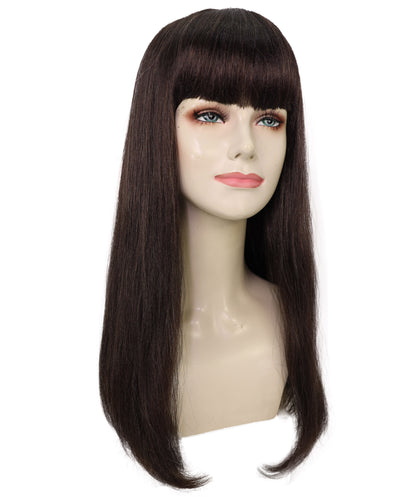Wigs2you H-7165レディース ロングストレートウィッグ 前髪付き | 難燃性 合成繊維 フルウィッグ | マルチカラー コスプレ・ハロウィン・イベント・普段使い用