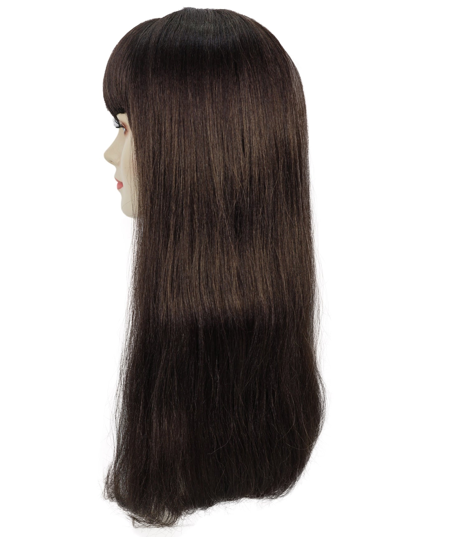 Wigs2you H-7165レディース ロングストレートウィッグ 前髪付き | 難燃性 合成繊維 フルウィッグ | マルチカラー コスプレ・ハロウィン・イベント・普段使い用
